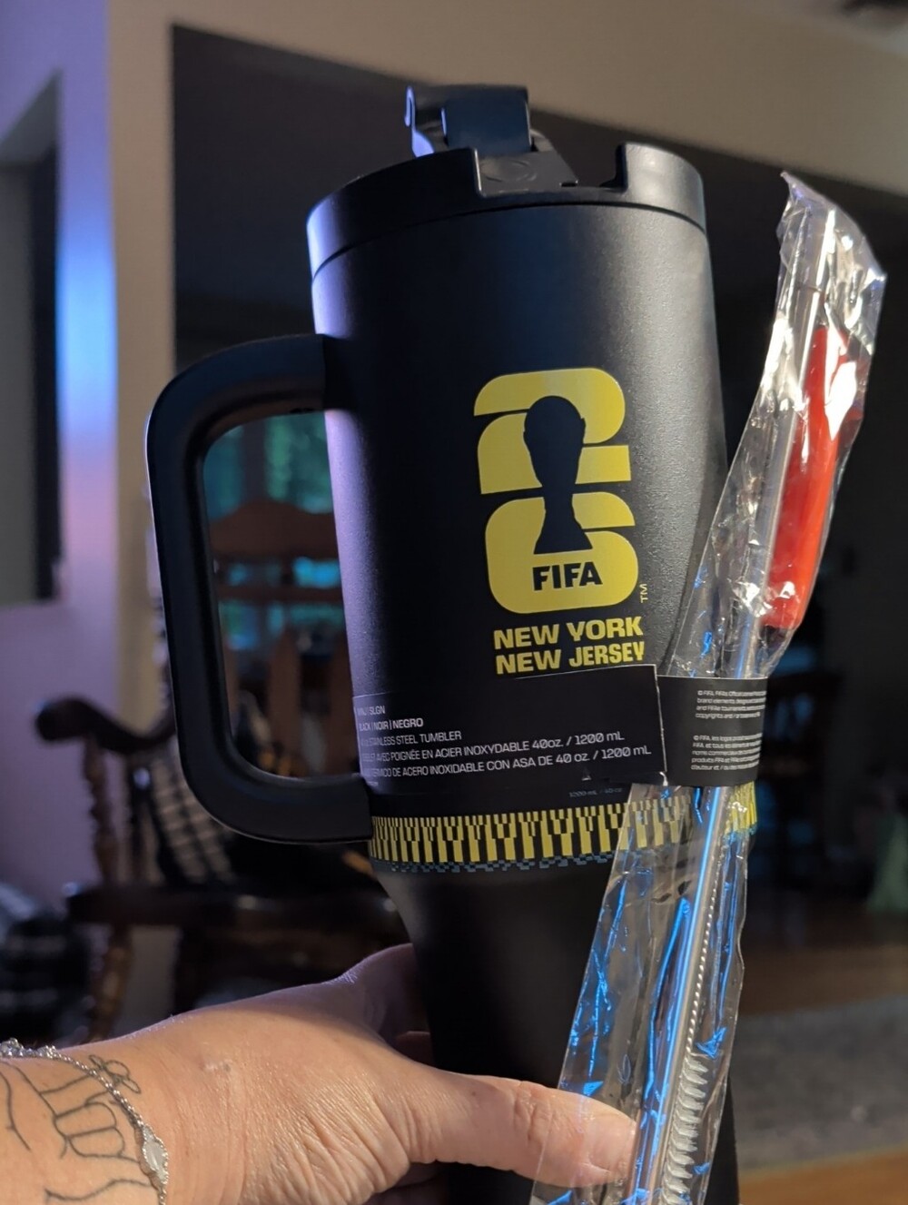 FIFA 2026 NY/NJ LICENSED 40oz Tumbler